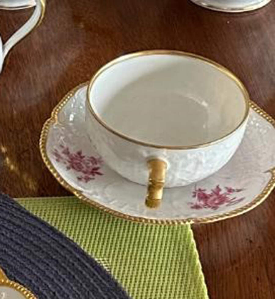 R4011 Flat Cup & Saucer Set by Rosenthal - Continental-1