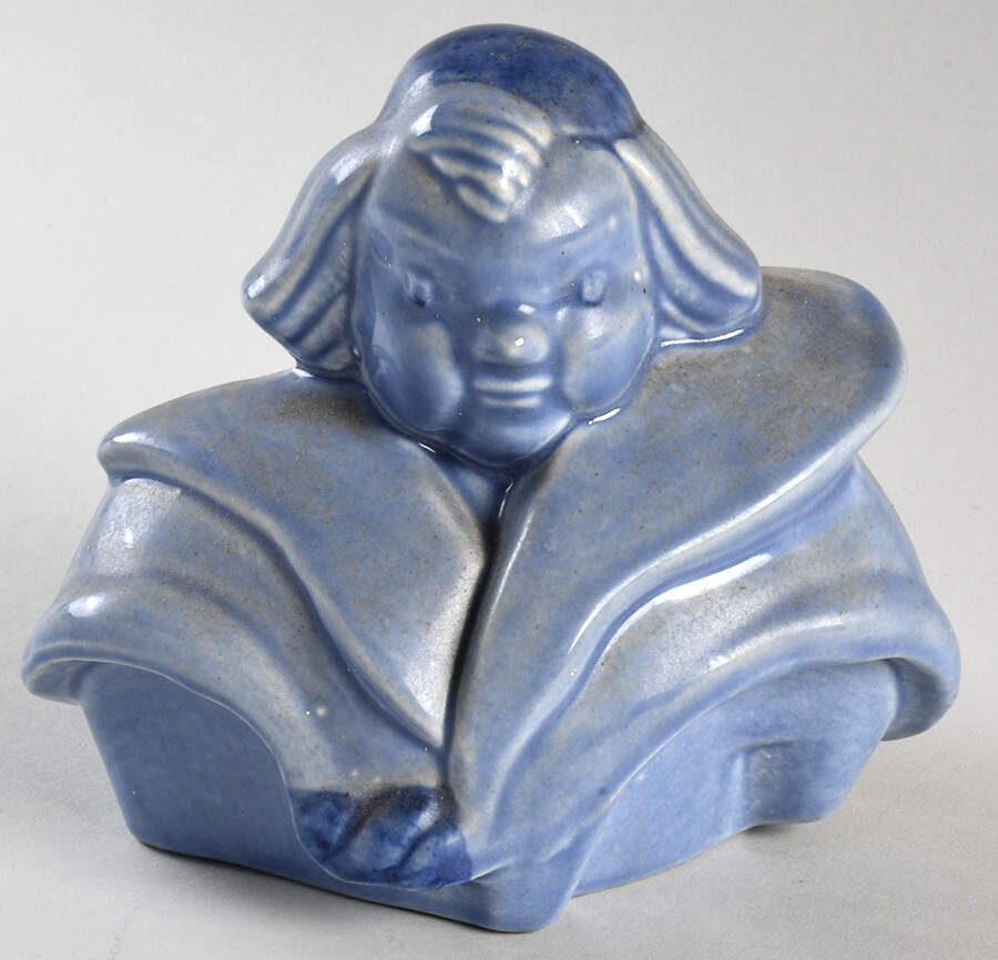 Friar Tuck Lid for Cookie Jar by Red Wing-1