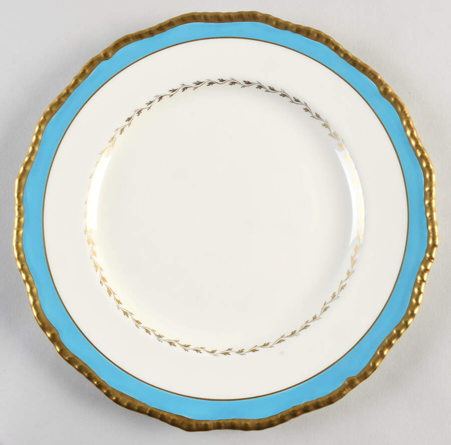 Talbot Turquoise Dinner Plate by Royal Doulton-1