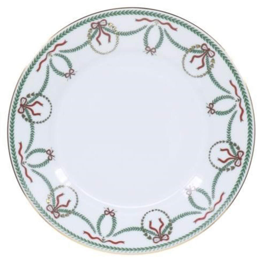 Cherverny Noel Salad/Dessert Plate by Royal Limoges-1
