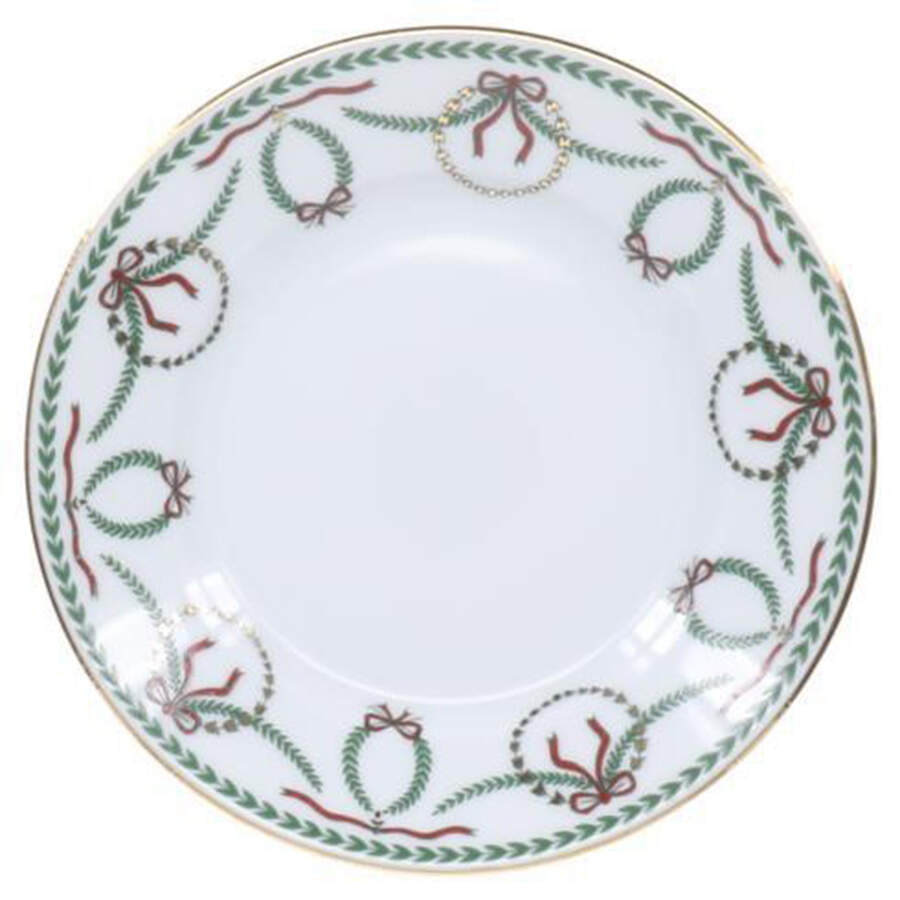 Cherverny Noel Bread & Butter Plate by Royal Limoges-1