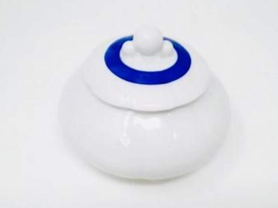 Fleur'T Bleu Sugar Bowl & Lid by Royal Limoges-1
