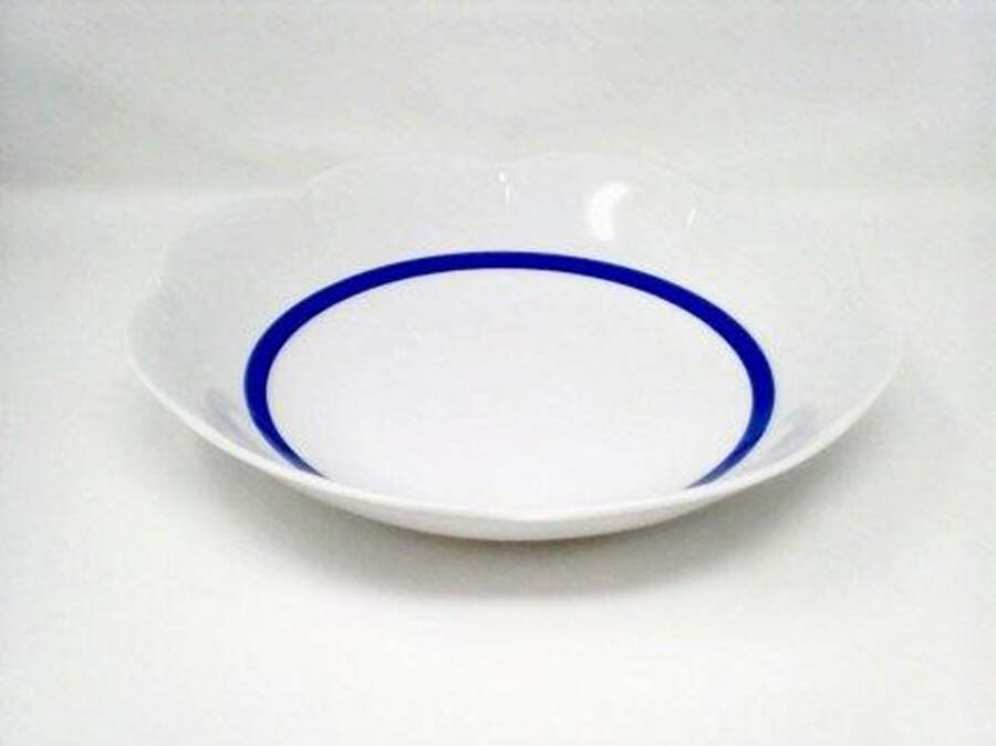 Fleur'T Bleu 11" Deep Round Platter by Royal Limoges-1