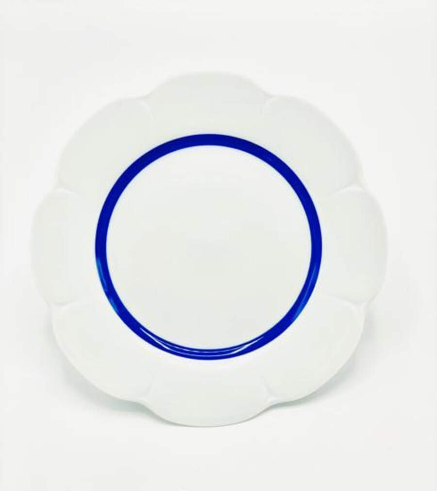 Fleur'T Bleu Dinner Plate by Royal Limoges-1