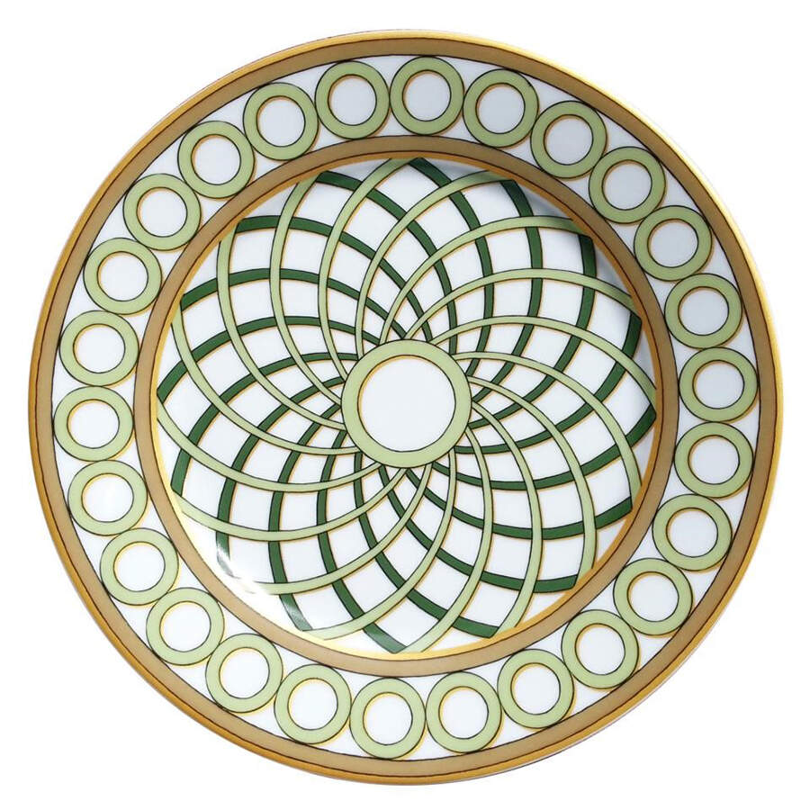 Jardin Francais Salad/Dessert Plate by Royal Limoges-1