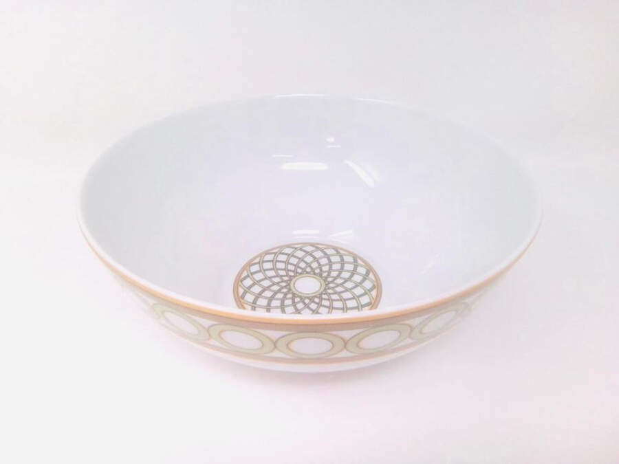 Jardin Francais 10" Large Salad Serving Bowl by Royal Limoges-1