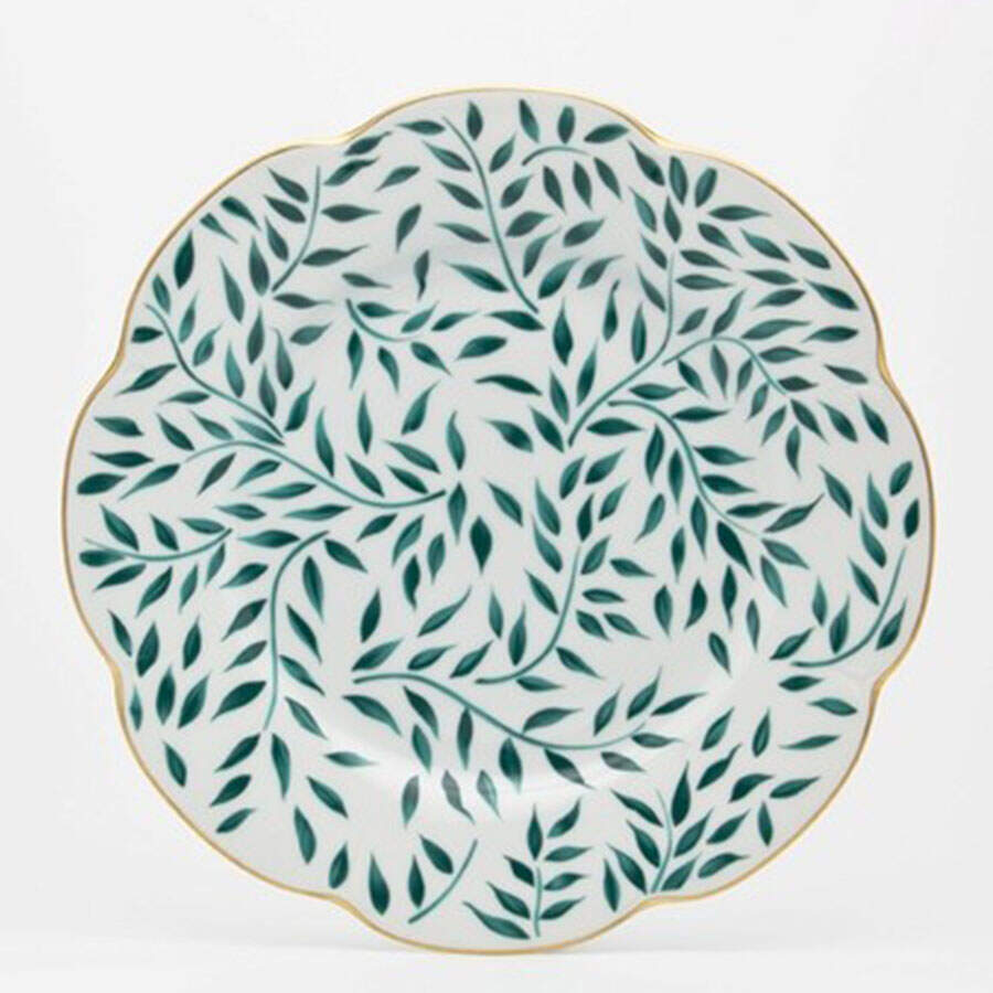 Olivier-Green Salad/Dessert Plate by Royal Limoges-1