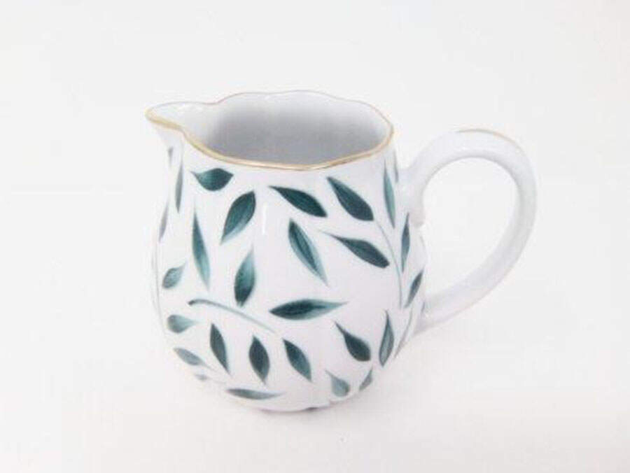 Olivier-Green Creamer by Royal Limoges-1