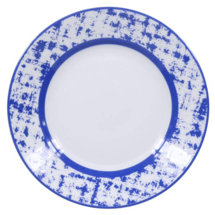 Tweed Blue Bread & Butter Plate by Royal Limoges-1