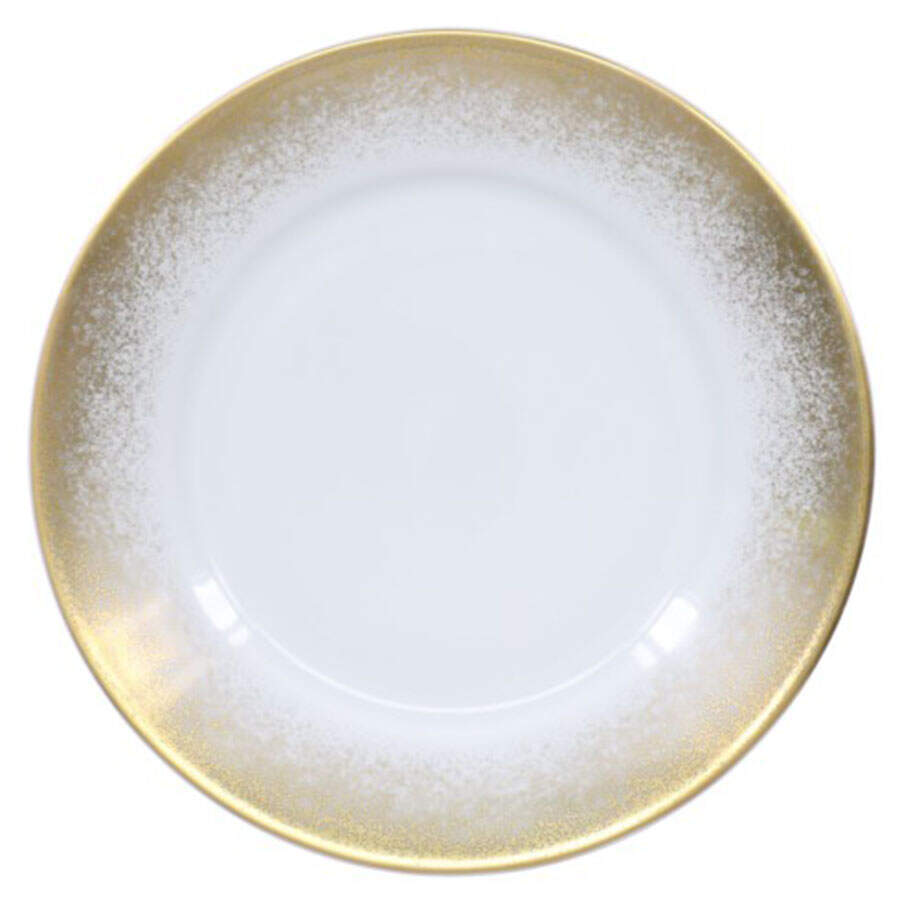 Yellow Fire Salad/Dessert Plate by Royal Limoges-1