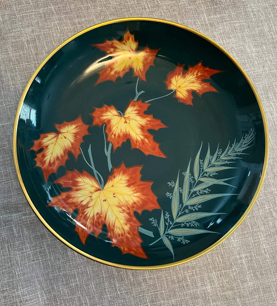 Bunte Blatter-Colorful Leaves Salad Plate by Rosenthal - Continental-1