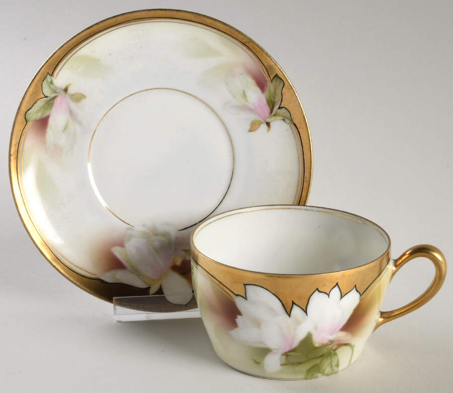 RHS92 Flat Cup & Saucer Set by Reinhold Schlegelmilch-1
