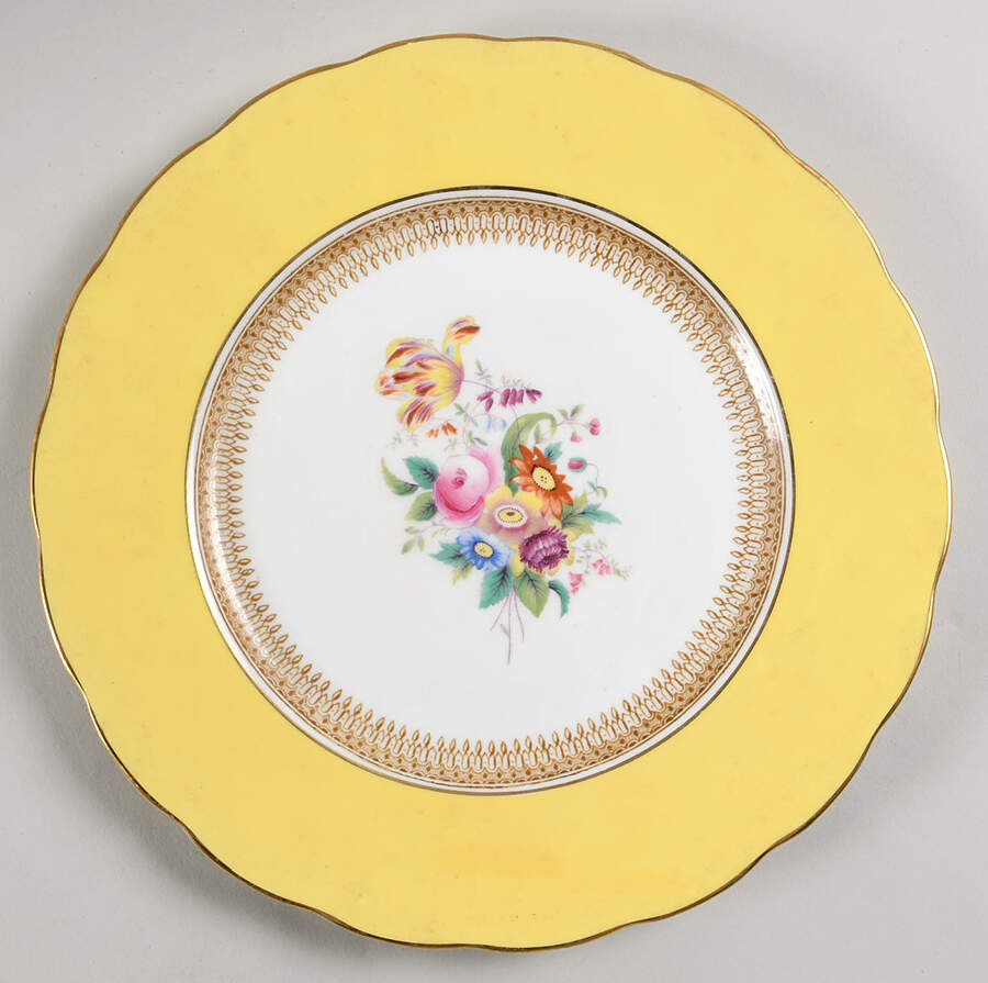 R1105 Dinner Plate by Royal Swansea-1