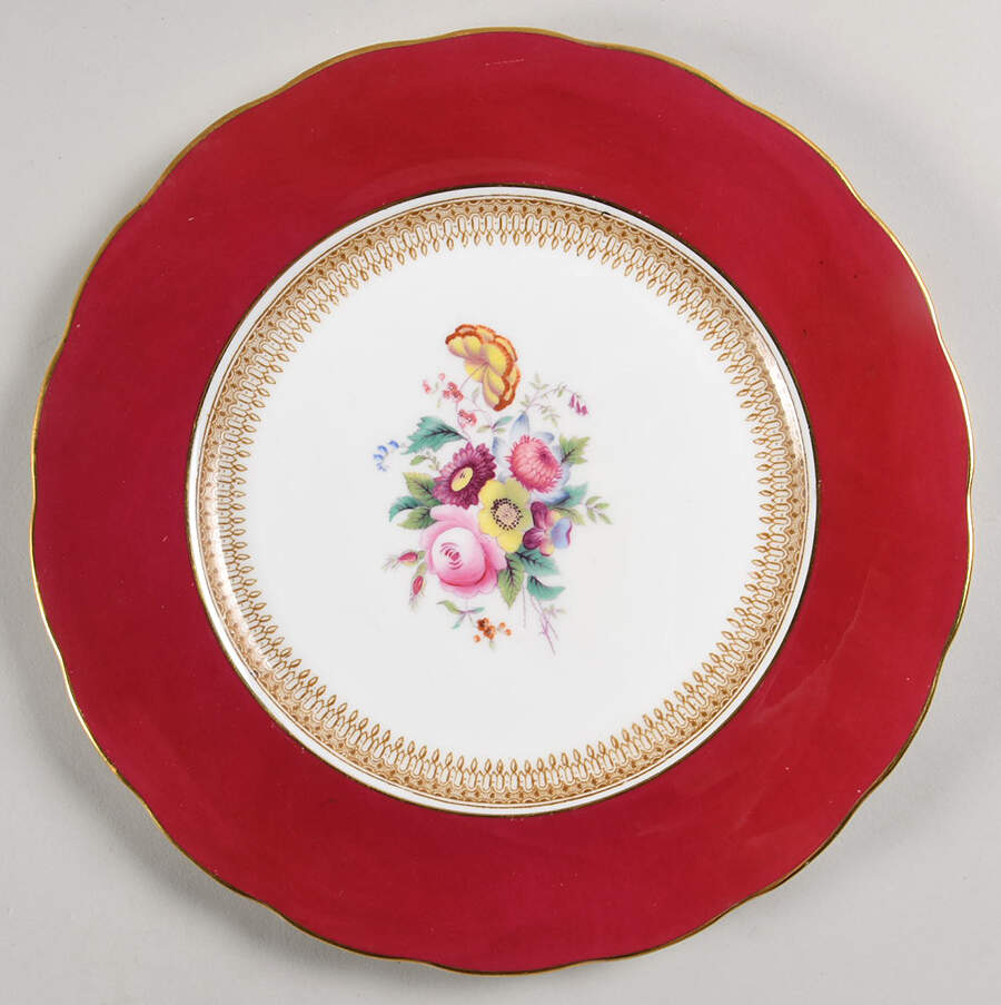 R1105 Dinner Plate by Royal Swansea-1