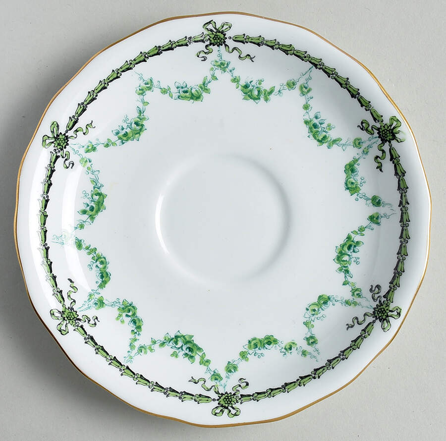 4699e Saucer by Royal Crown Derby-1