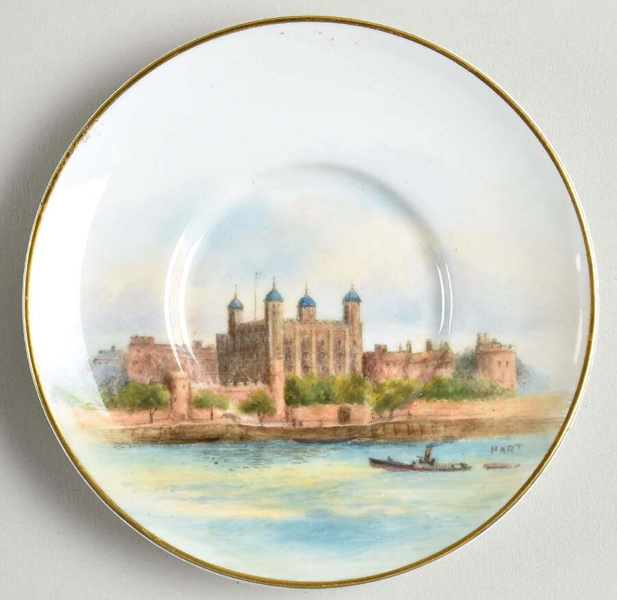 RW 2 2150 Saucer for Flat Demitasse Cup by Royal Worcester-1