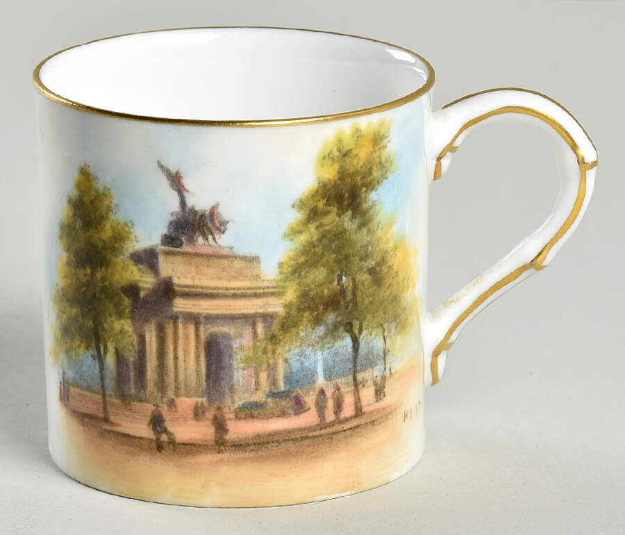 RW 2 2150 Flat Demitasse Cup by Royal Worcester-1