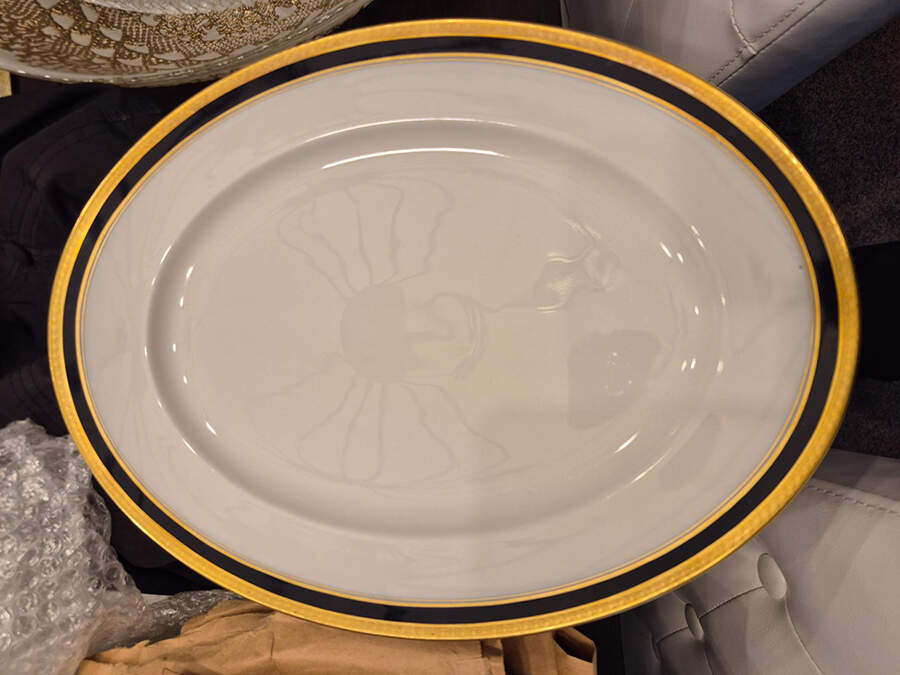 5336 13" Oval Serving Platter by Rosenthal - Continental-1