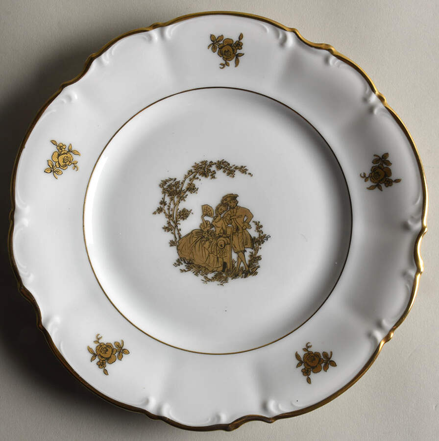 RRN4 Salad Plate by Royal Roslyn-1
