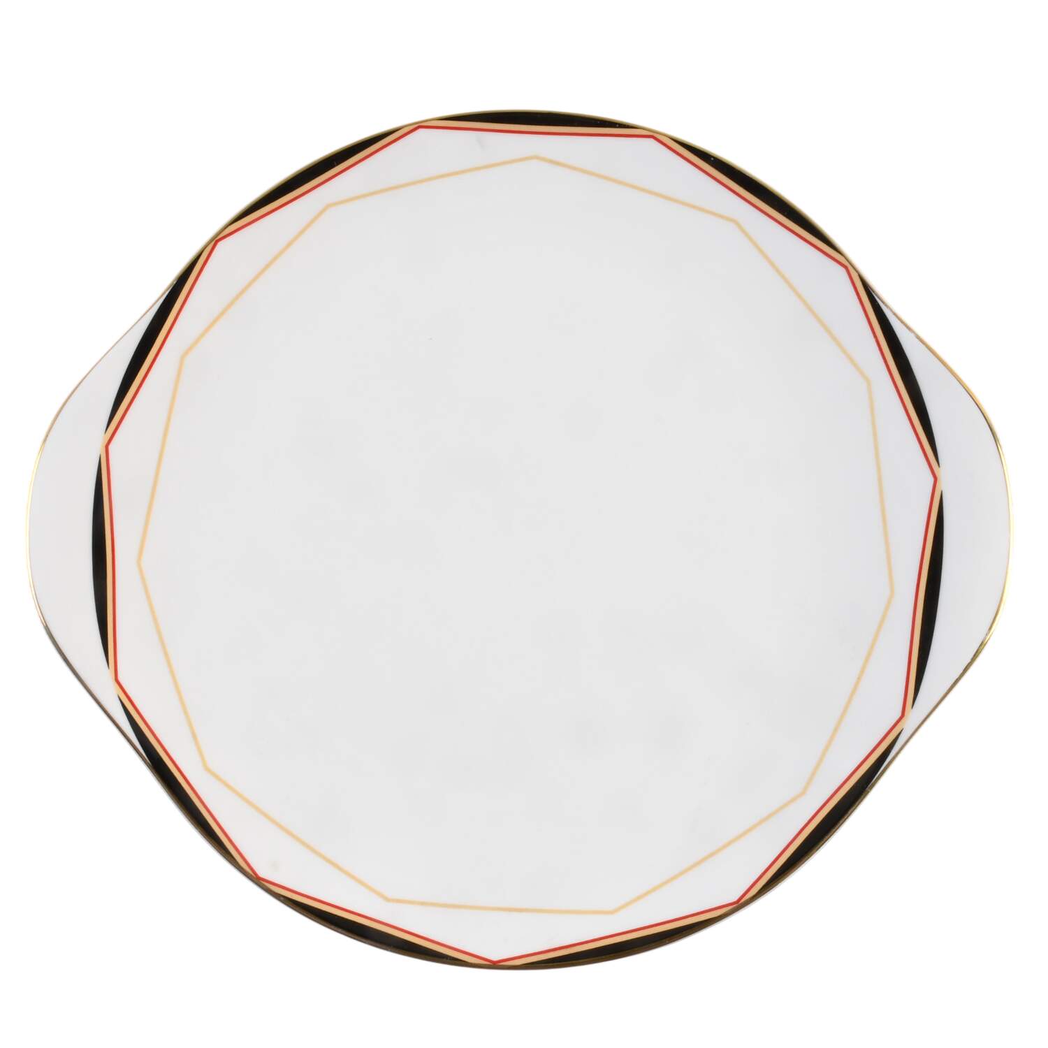 Prism Handled Cake Plate by Royal Doulton-1