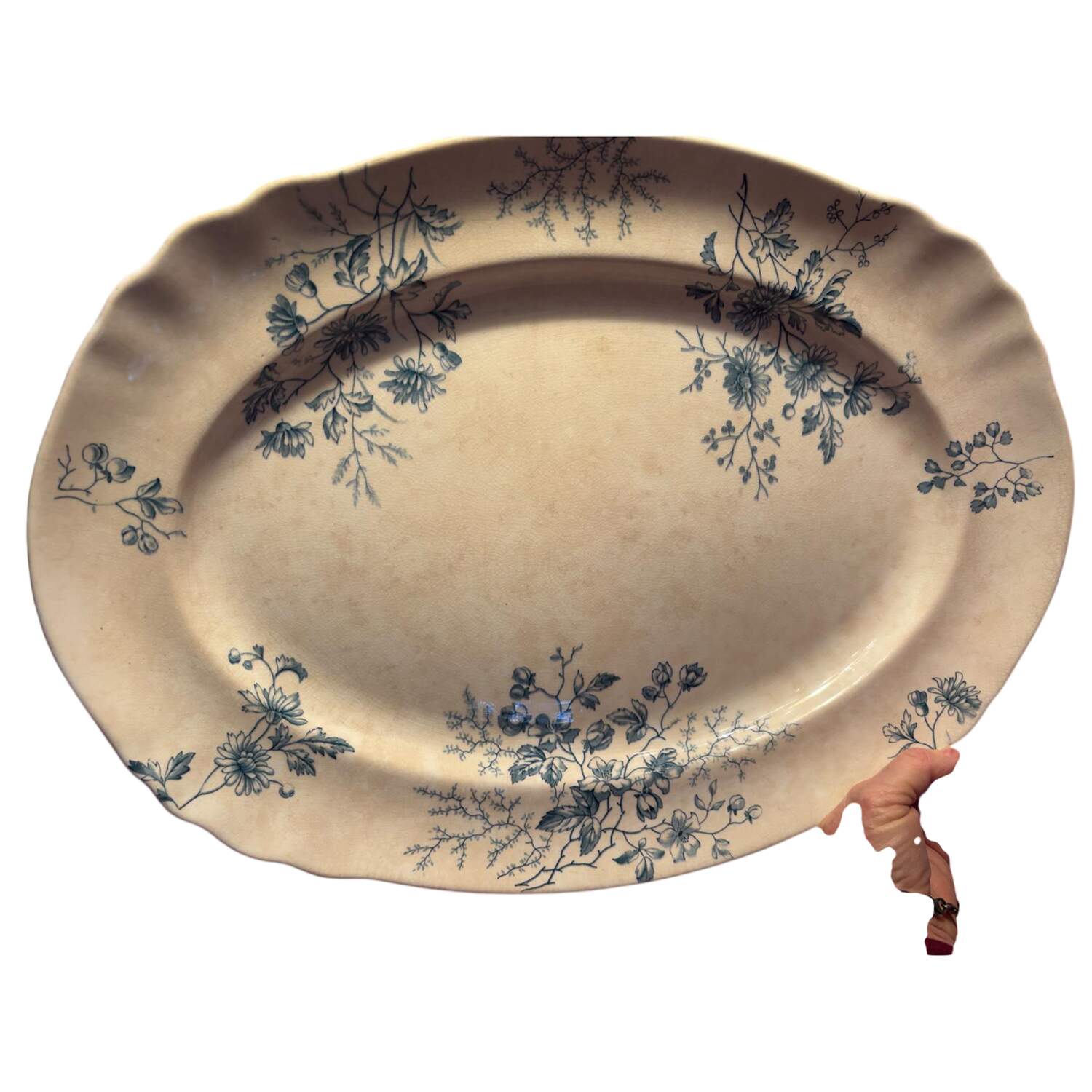 Garland 18" Oval Serving Platter by Royal Doulton-1