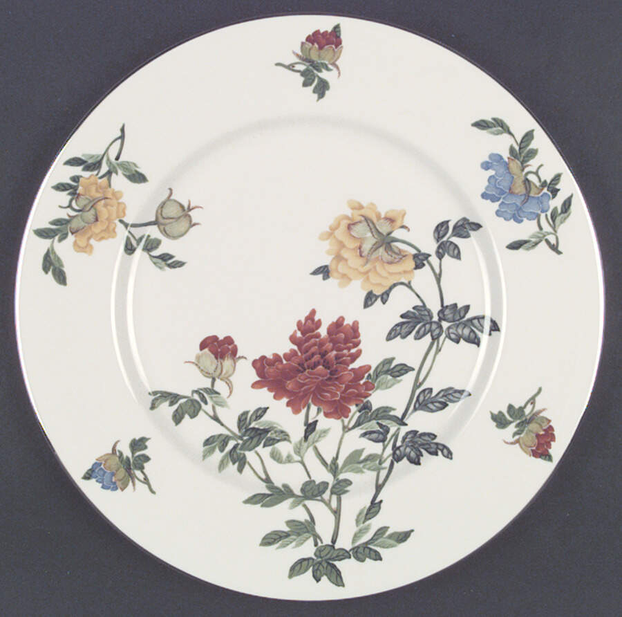Malin Platinum Dinner Plate by Shenango-1
