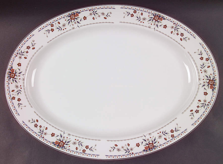 Claremont 16" Oval Serving Platter by Sone-1