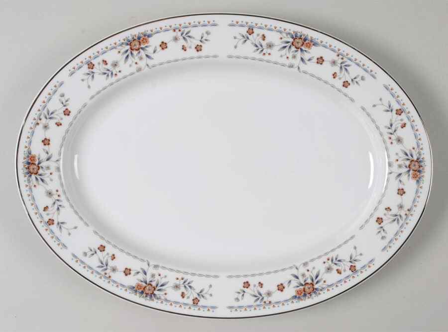 Claremont 12" Oval Serving Platter by Sone-1