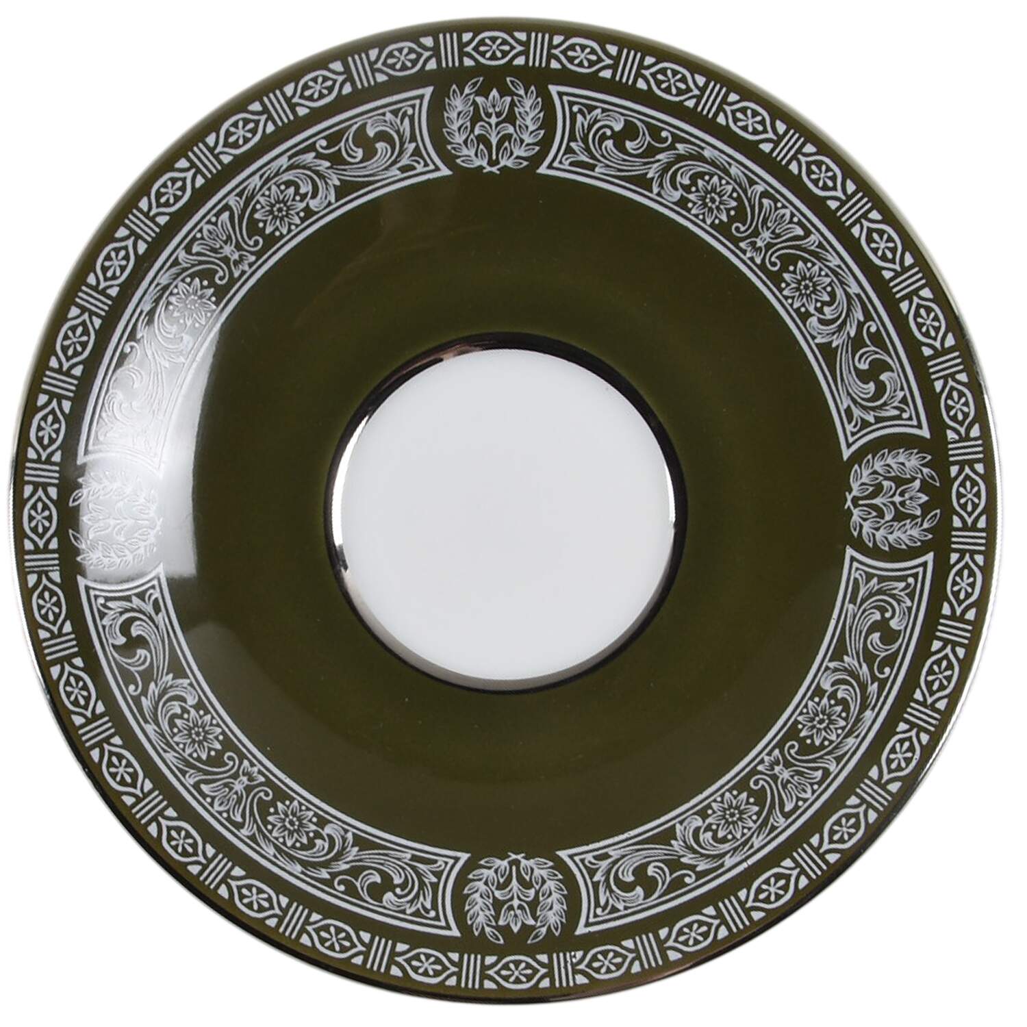Forest Damask Saucer by Sears-1