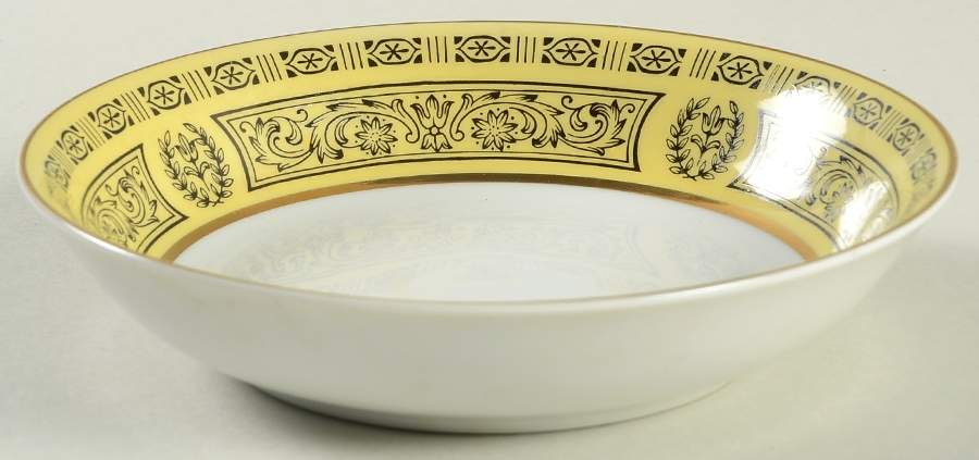 Golden Damask Fruit/Dessert (Sauce) Bowl by Sears-1
