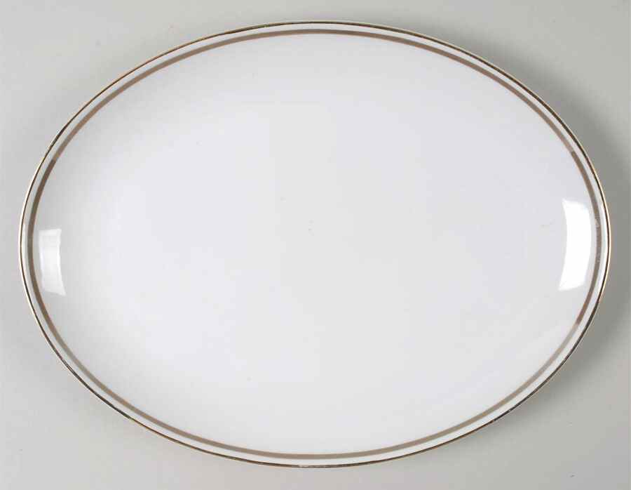 102 12" Oval Serving Platter by St Regis-1