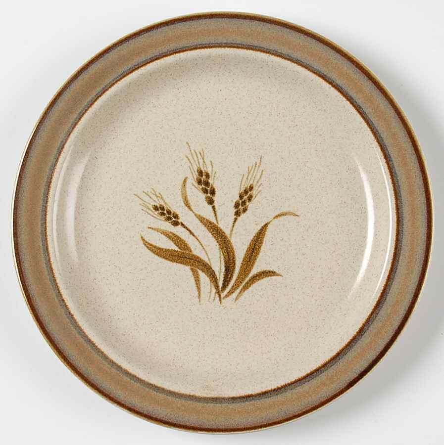 Autumn Wheat Salad Plate by Sears-1