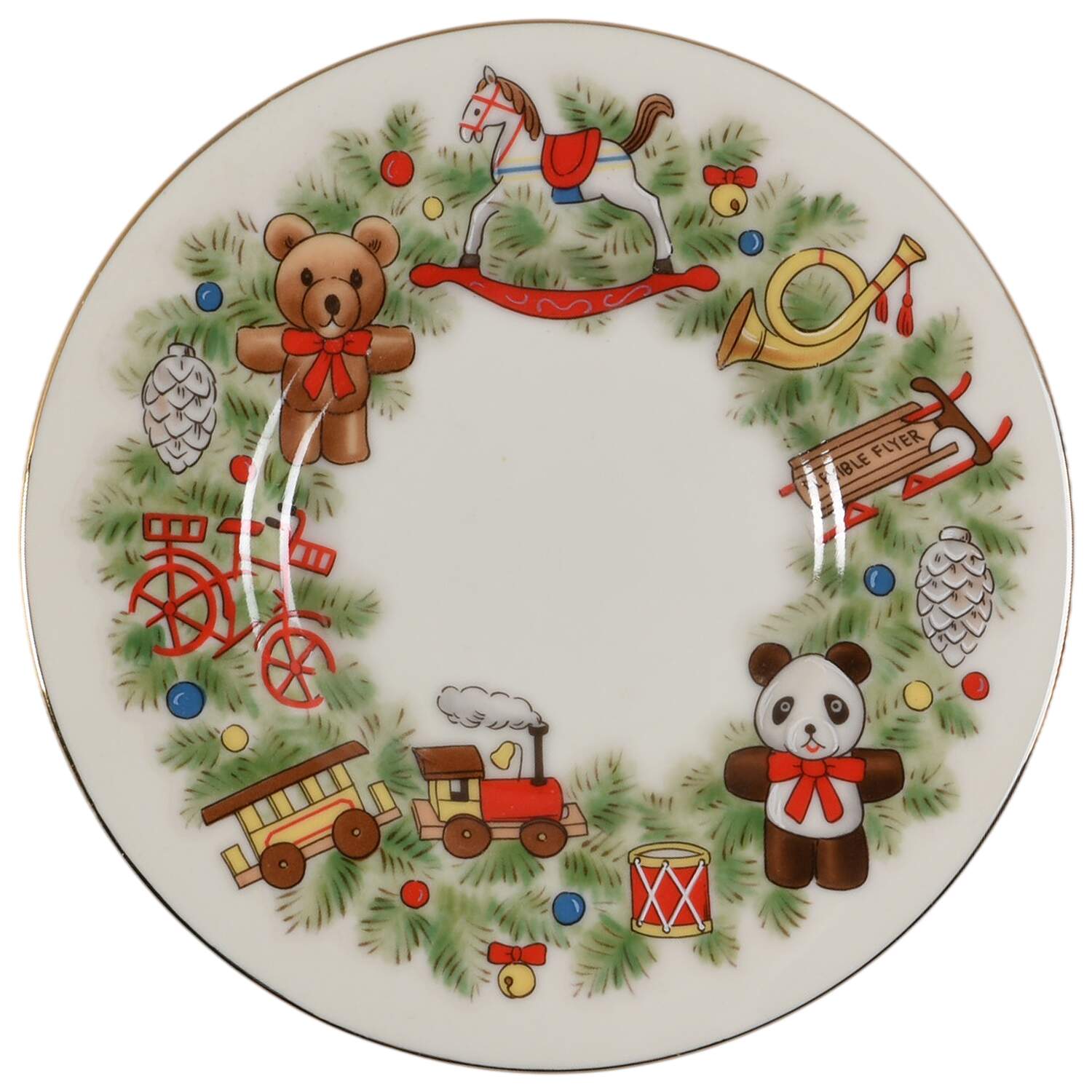 Toy Shop Saucer by Shibata Toki-1