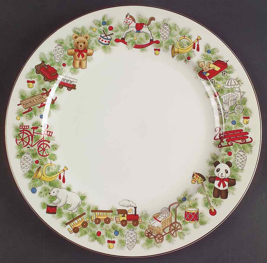 Toy Shop Dinner Plate by Shibata Toki-1