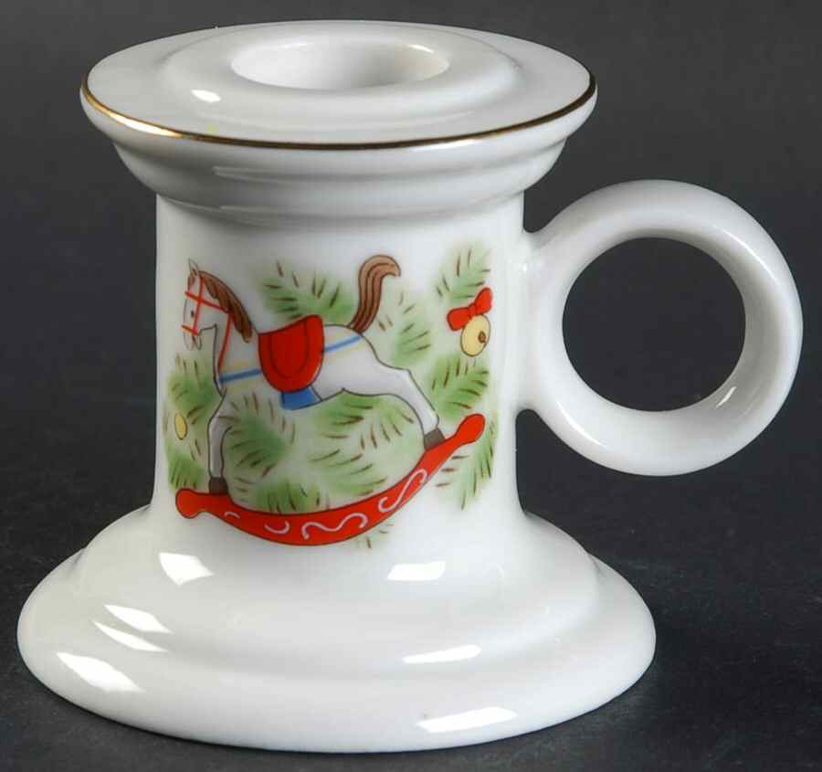 Toy Shop Handled Candleholder by Shibata Toki-1