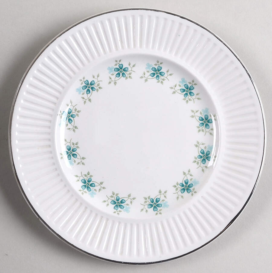 Silverdale (Ribbed) Bread & Butter Plate by Sovereign Potters-1