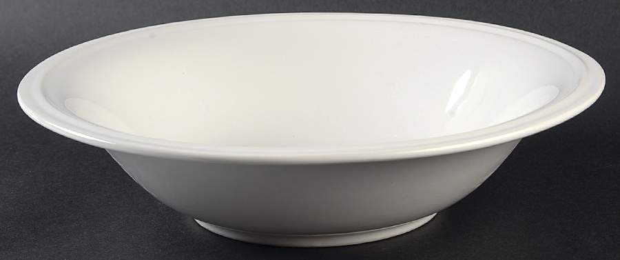 Chromatics Classic White 9" Round Vegetable Bowl by Studio Nova-1