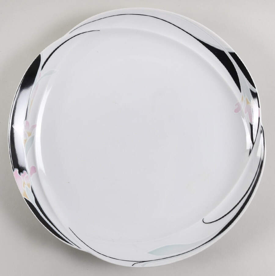 Cortina Flower 12" Chop Plate (Round Platter) by Studio Nova-1