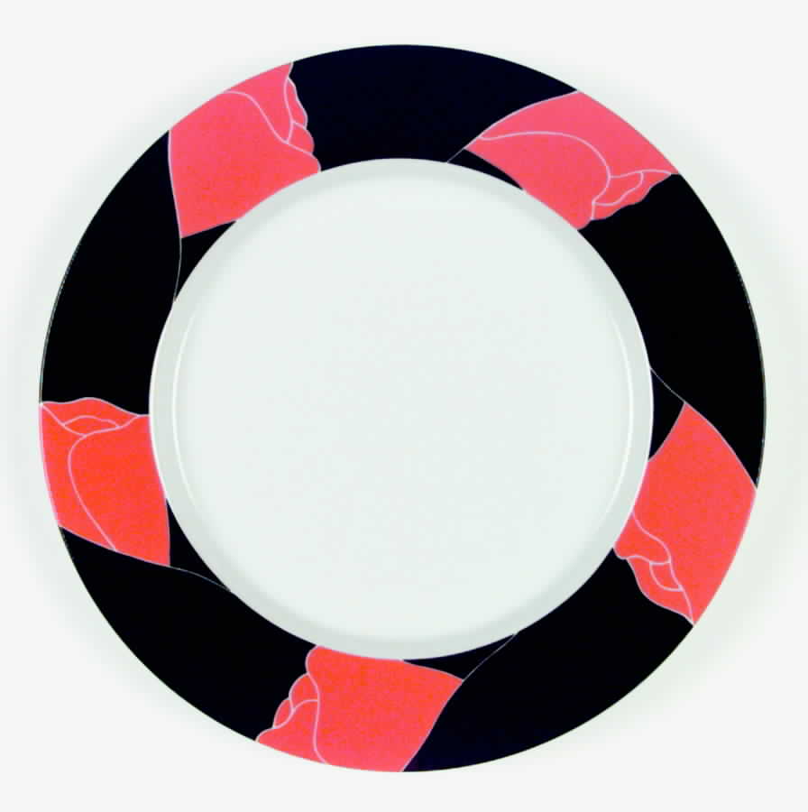 Evening Bouquet Dinner Plate by Studio Nova-1