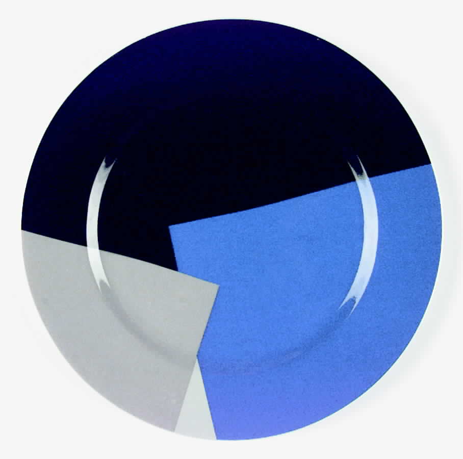 Fashion Blue Dinner Plate by Studio Nova-1