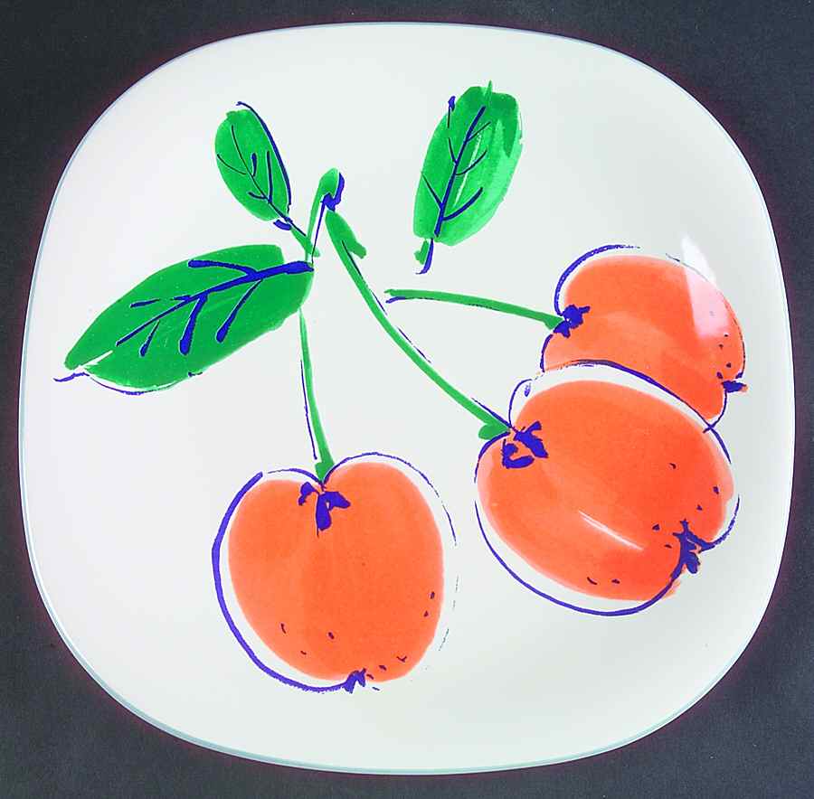 Just Fruits 12" Chop Plate (Round Platter) by Studio Nova-1