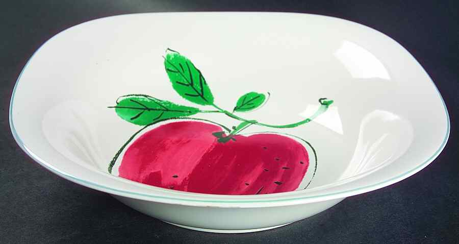 Just Fruits 9" Round Vegetable Bowl by Studio Nova-1