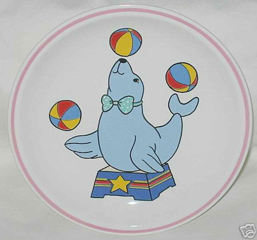 Juggler Child's Plate by Studio Nova-1