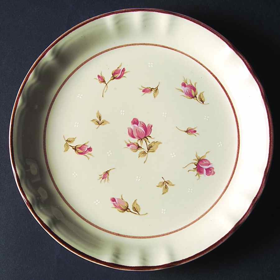 Rose Blooms Salad Plate by Savoir Vivre-1