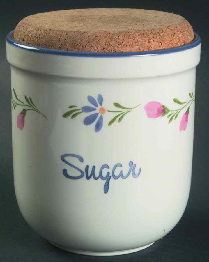 Sissi Sugar Canister & Cork Stopper by Savoir Vivre-1