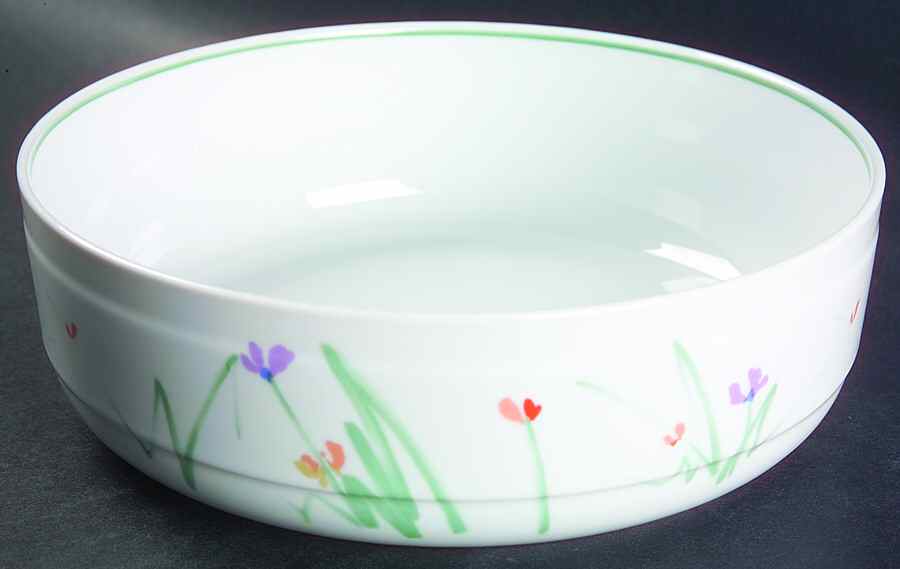 Sketch Book II 9" Round Vegetable Bowl by Studio Nova-1