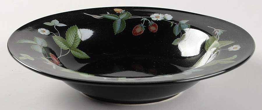 Strawberry Festival Rim Soup Bowl by Savoir Vivre-1