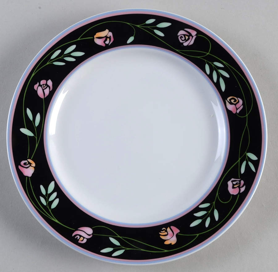 Valez Rose Salad Plate by Studio Nova-1