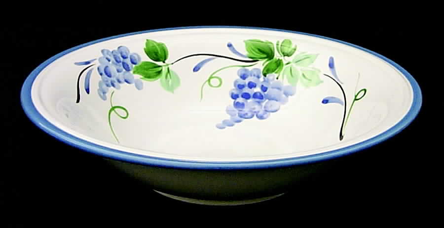 Vineyard 9" Round Vegetable Bowl by Savoir Vivre-1