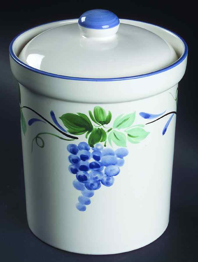 Vineyard Extra Large Canister & Lid by Savoir Vivre-1